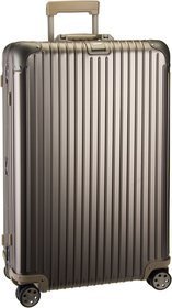 Topas Titanium Multiwheel Trolley Electronic Tag 82L - Rimowa - Topas Titanium Multiwheel Trolley Electronic Tag 82L - Rimowa -