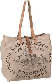 Lambro Canvas Bag Medium - Campomaggi - Lambro Canvas Bag Medium - Campomaggi -