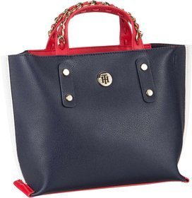 Tommy Chain SM Tote 5462 - Tommy Hilfiger - Tommy Chain SM Tote 5462 - Tommy Hilfiger -