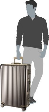 Topas Titanium Multiwheel Trolley Electronic Tag 82L Topas Titanium Multiwheel Trolley Electronic Tag 82L