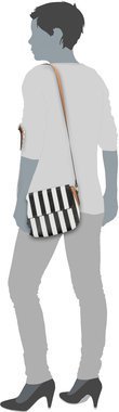 Stripes 1014 Flap Bag Stripes 1014 Flap Bag