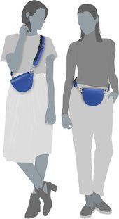 MixeDbag Deep Blue Belt Bag MixeDbag Deep Blue Belt Bag