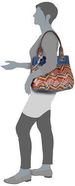 Key-Per Prints Shopper Key-Per Prints Shopper