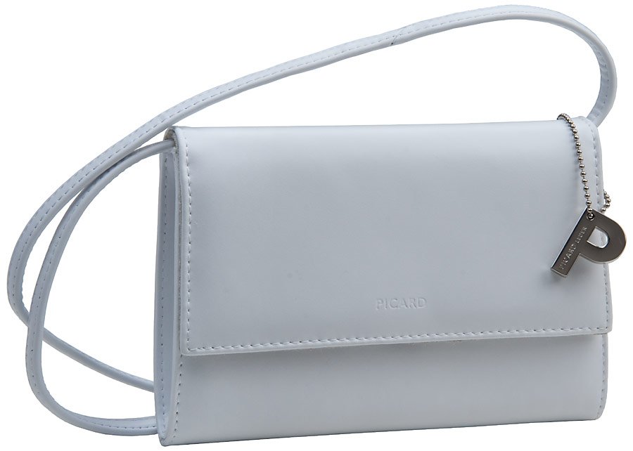 Picard Abendtasche Clutch Auguri Damentasche Weiß (innen Beige) (1.1 Liter)  - Onlineshop Taschenkaufhaus
