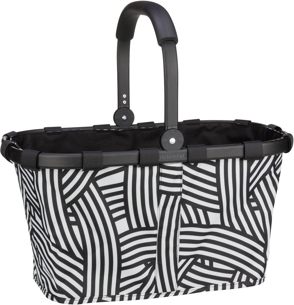 reisenthel Einkaufstasche carrybag frame Zebra (22 Liter)  - Onlineshop Taschenkaufhaus