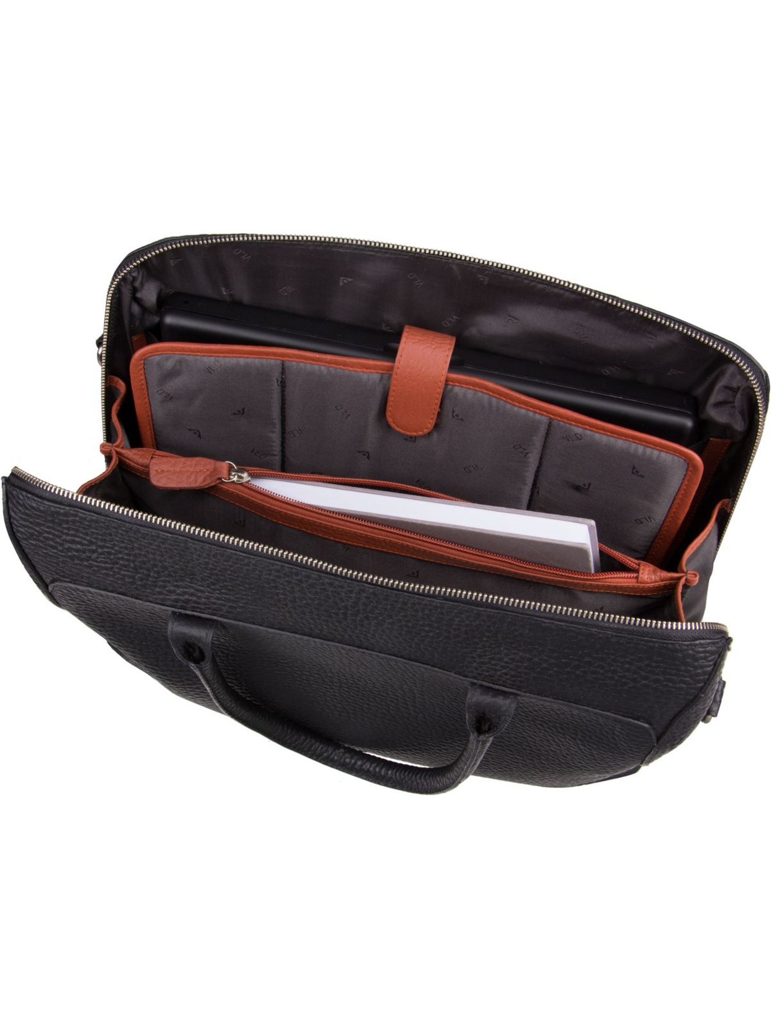 Voi Hirsch 20891 Laptoptasche Aktentasche Leder Notebooktasche Damentasche