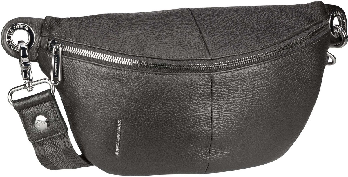 Mandarina Duck Gürteltasche Mellow Leather Lux Bum Bag ZLT73 Graphite (4.2 Liter)  - Onlineshop Taschenkaufhaus