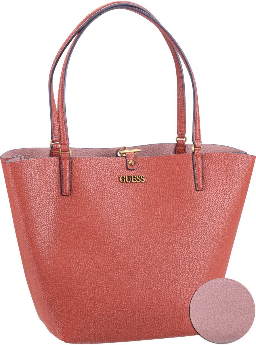 Guess Shopper Alby Toggle Tote Whiskey Rose (18.6 Liter)  - Onlineshop Taschenkaufhaus