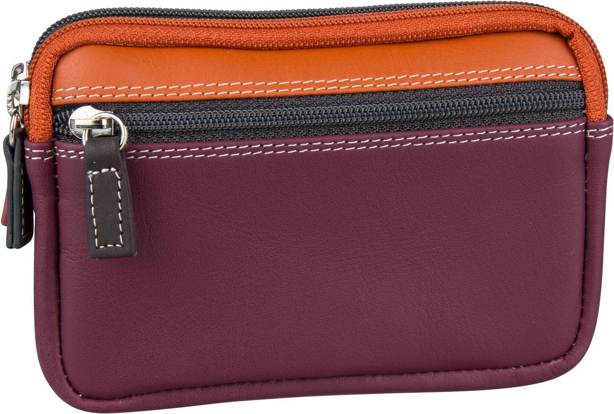 Mywalit Leder Schlüsseletui - Key Case Für 4 Schlüssel In Fumo Farbe