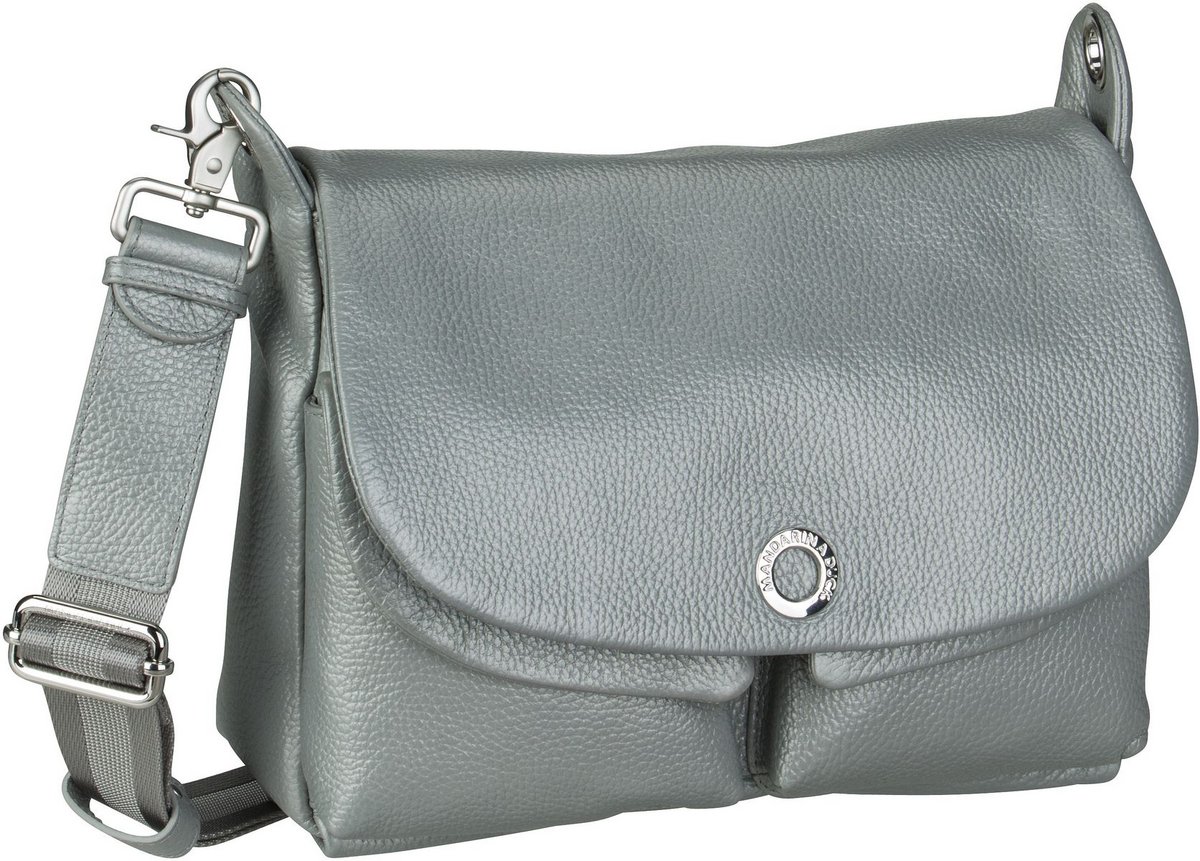 mandarina duck mellow leather shoulder bag