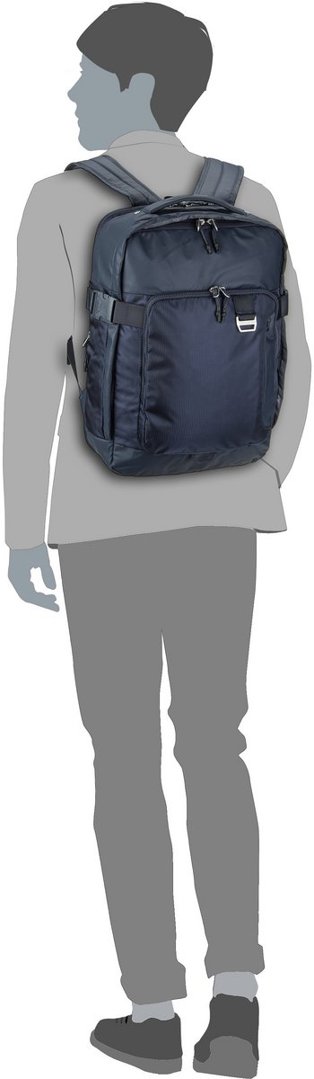 samsonite blue backpack