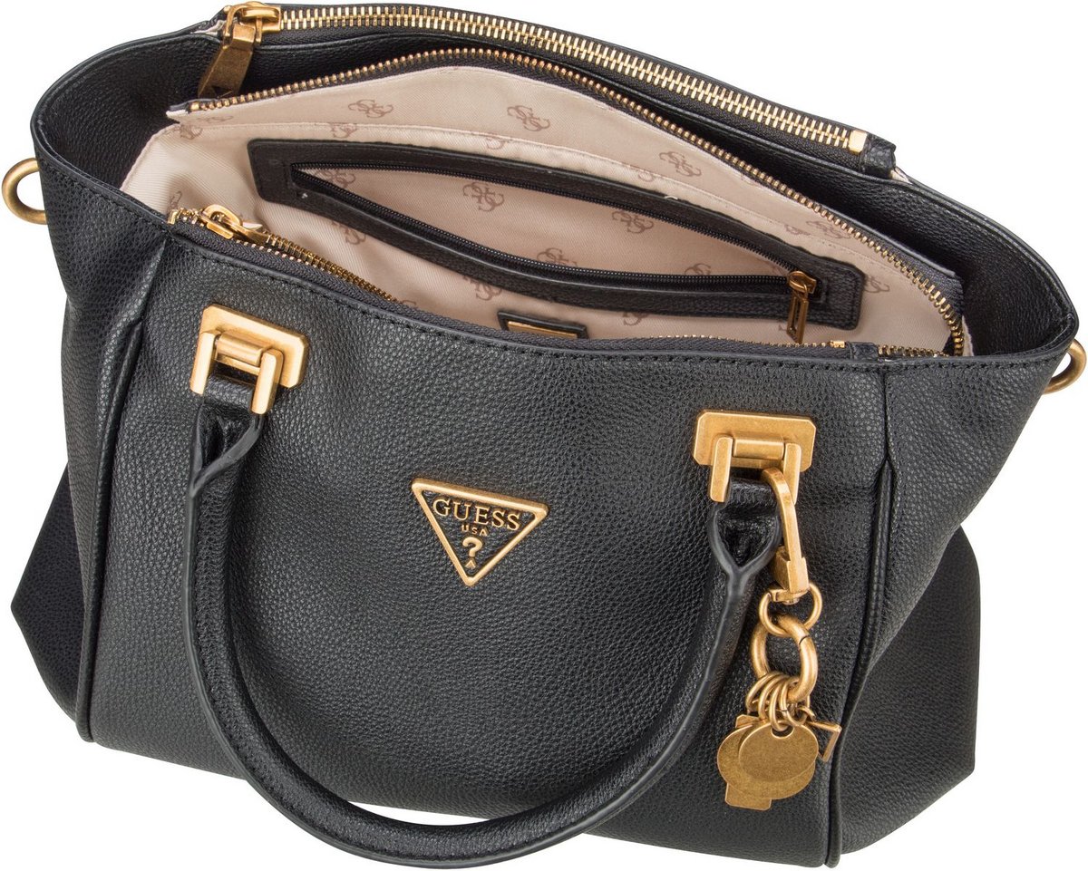 Guess destiny status 2025 satchel bag black