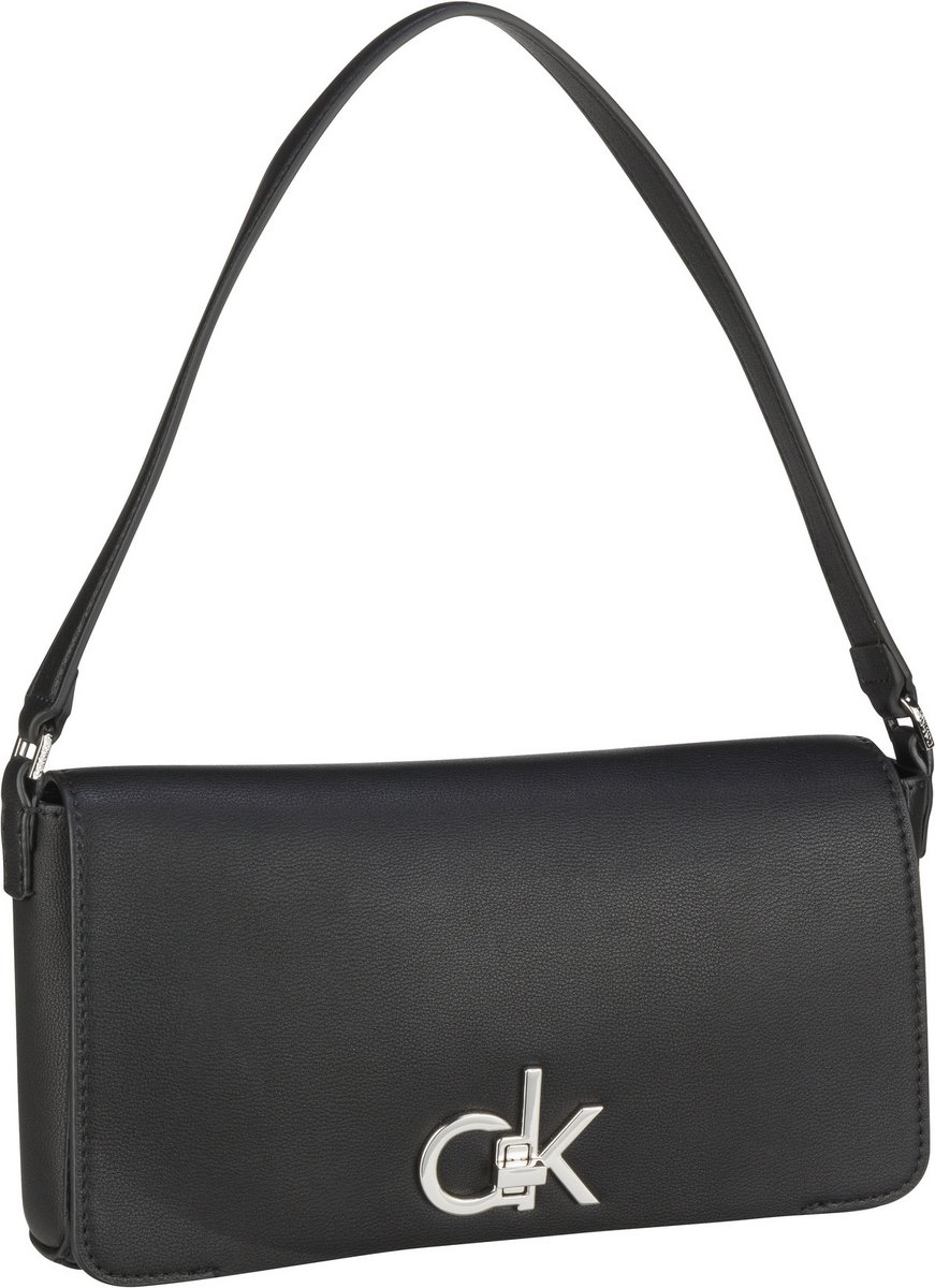 ck push lock shoulder bag