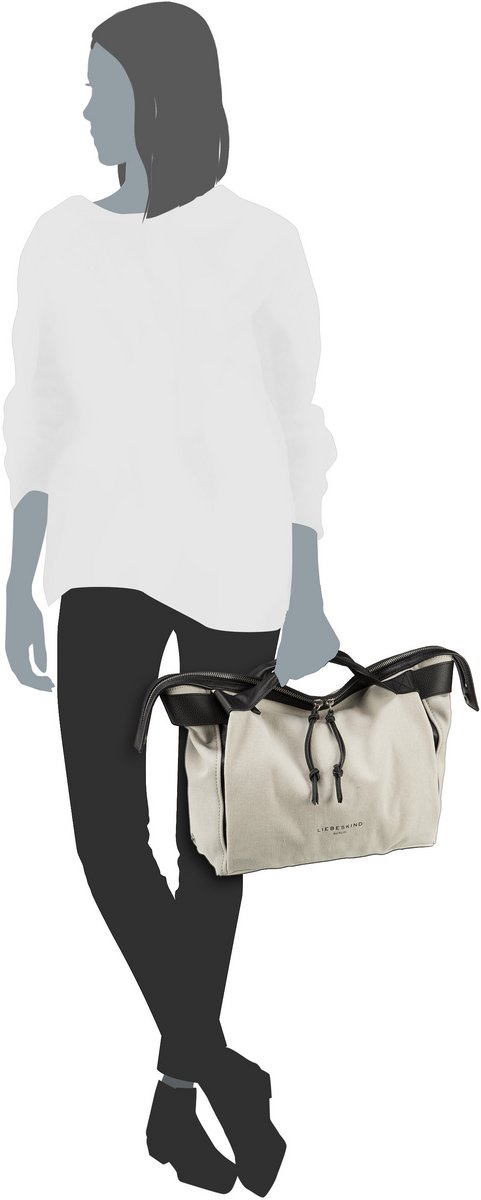 liebeskind gray satchel l