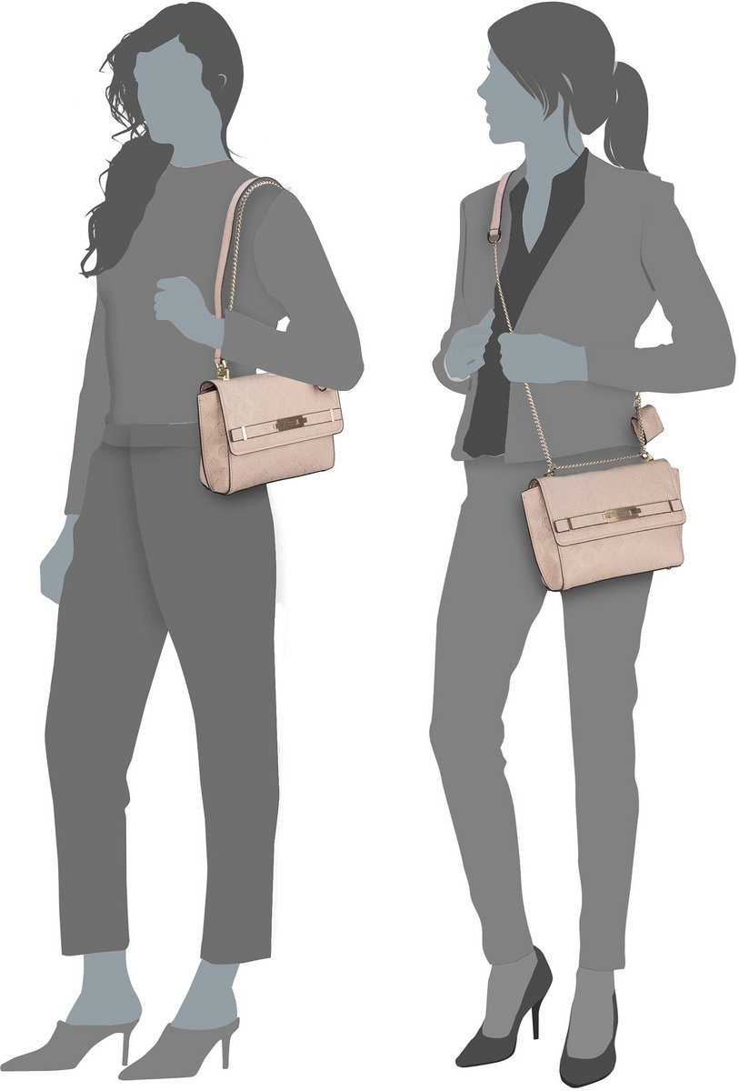 logo love convertible crossbody