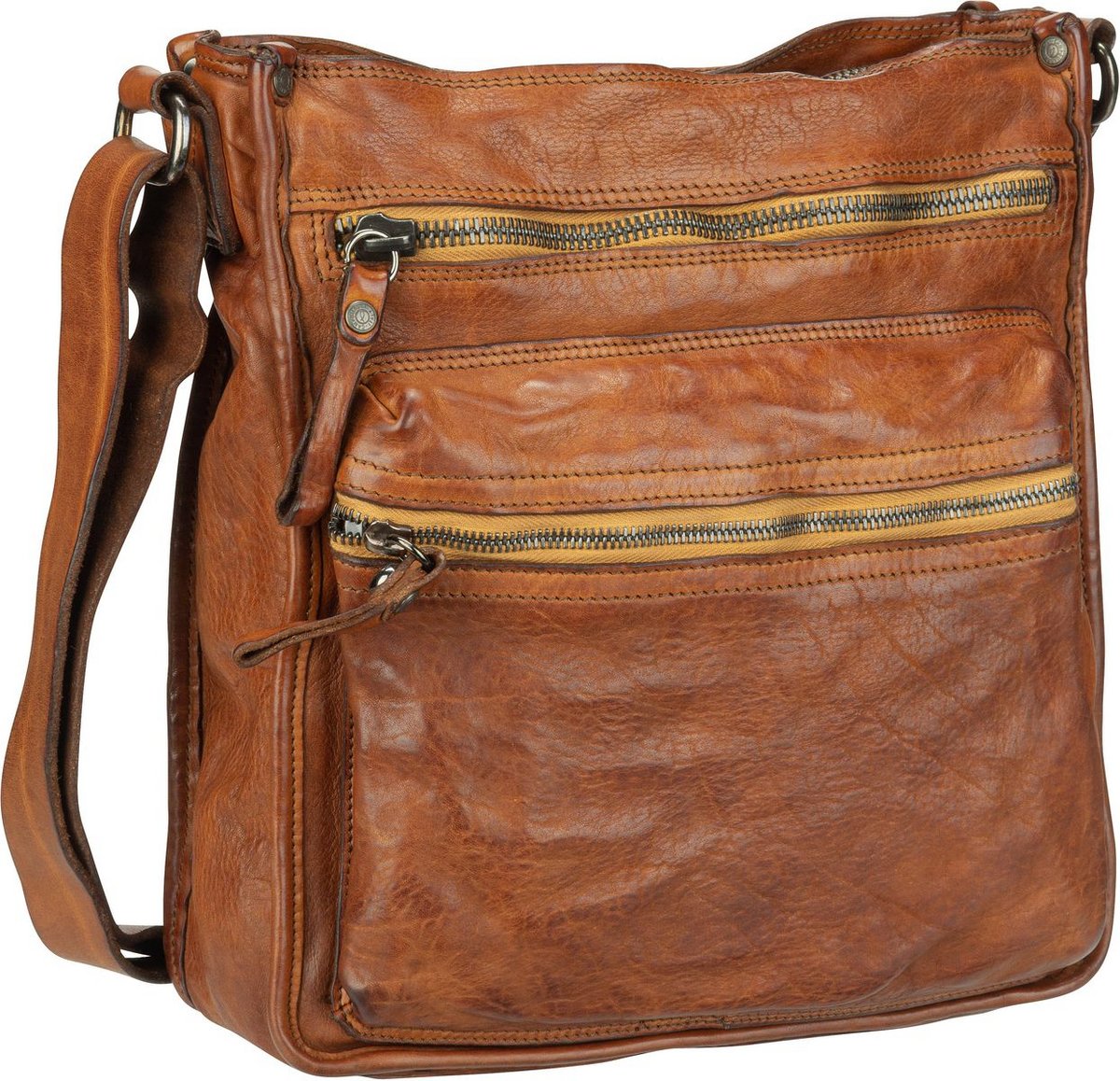 campomaggi umhängetasche braun