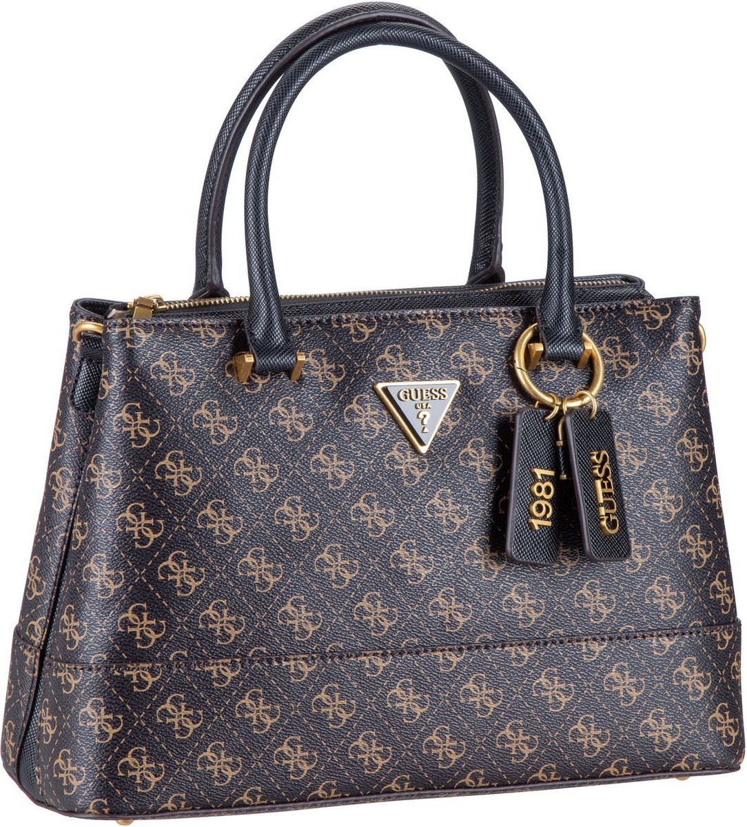 Guess Cordelia Logo Luxury Satchel Bagel