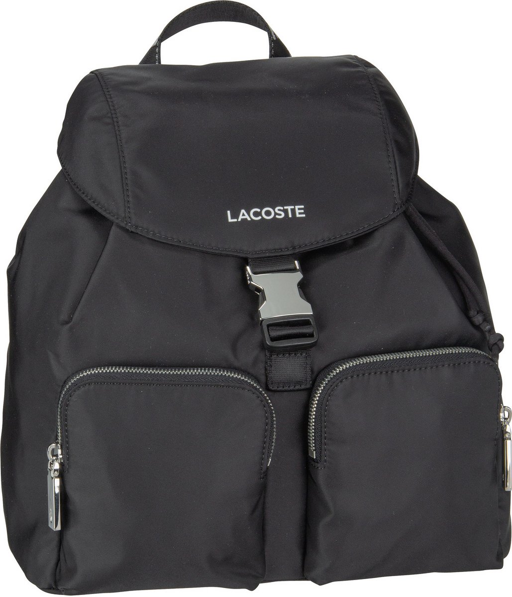 Lacoste Lacoste Rucksack / Daypack Active Nylon Backpack Black (13.1 Liter)