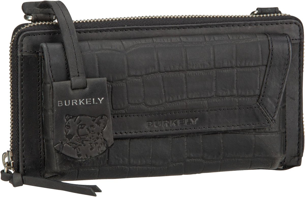 Burkely Geldbörse Icon Ivy Phone Wallet Black (0.7 Liter)  - Onlineshop Taschenkaufhaus