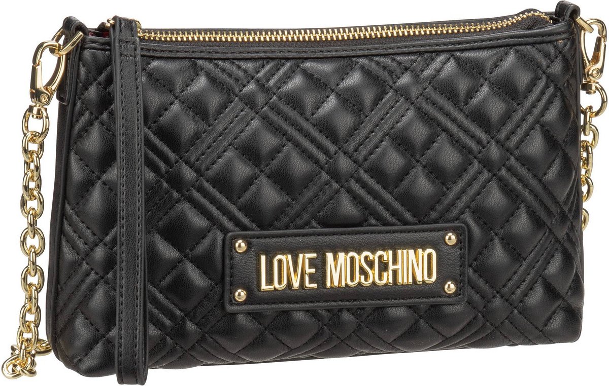 Love Moschino Umhängetasche Quilted Bag 4013 Black (3 Liter)  - Onlineshop Taschenkaufhaus