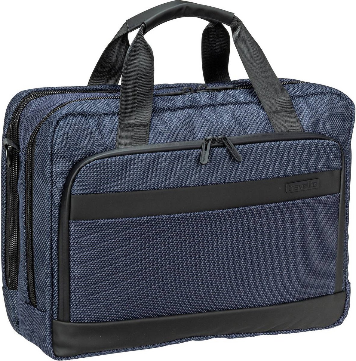 travelite Laptoptasche Meet Business Laptop Bag Marine (18 Liter)